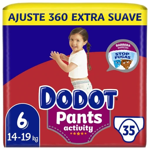 FRALDAS-CUECAS Babydot® Activity Pants™ - Compre 1 e leve 4 em qualquer tamanho