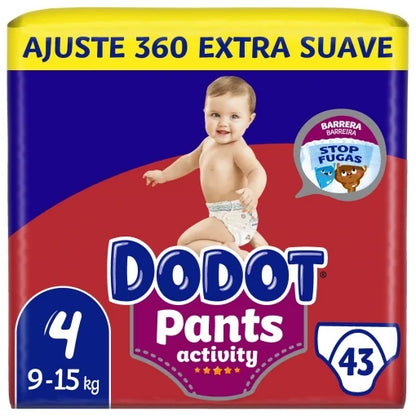 FRALDAS-CUECAS Babydot® Activity Pants™ - Compre 1 e leve 4 em qualquer tamanho