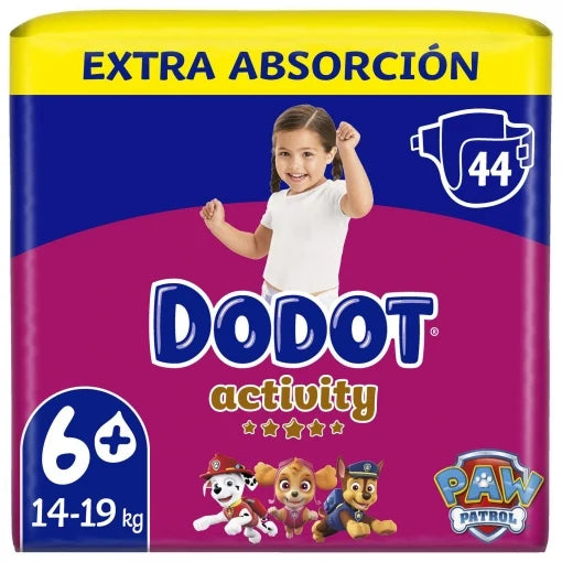 10 PACOTES - FRALDAS Babydot® Activity - TODOS OS TAMANHOS