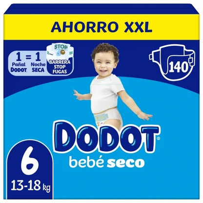 10 PACOTES - FRALDAS Babydot® Bebé-Seco