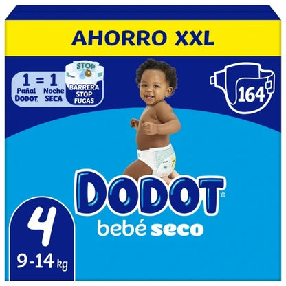 10 PACOTES - FRALDAS Babydot® Bebé-Seco