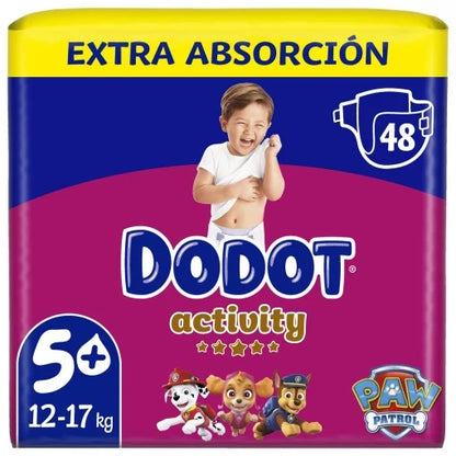 10 PACOTES - FRALDAS Babydot® Activity - TODOS OS TAMANHOS