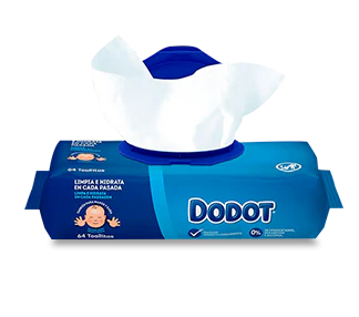 TOALHITAS Babydot® 64 ud. - Compre 1 e leve 4